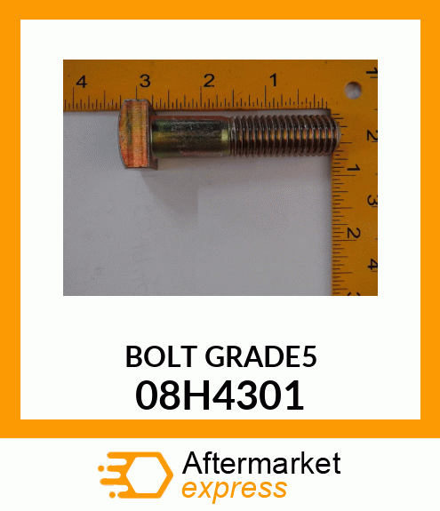 BOLT, SQUARE HEAD 08H4301