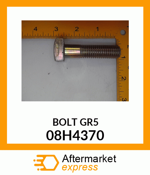 BOLT, SQUARE HEAD 08H4370