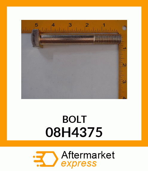 BOLT, SQUARE HEAD 08H4375