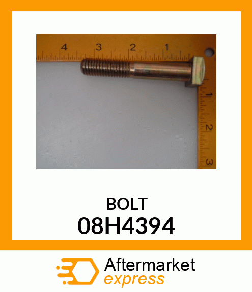 BOLT, SQUARE HEAD 08H4394