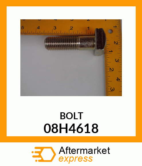 BOLT, SQUARE HEAD 08H4618