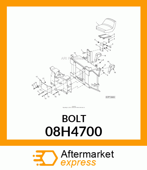 SCREW, HEX HEAD 08H4700