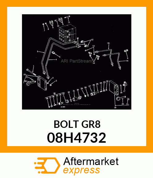 SCREW, HEX HEAD 08H4732