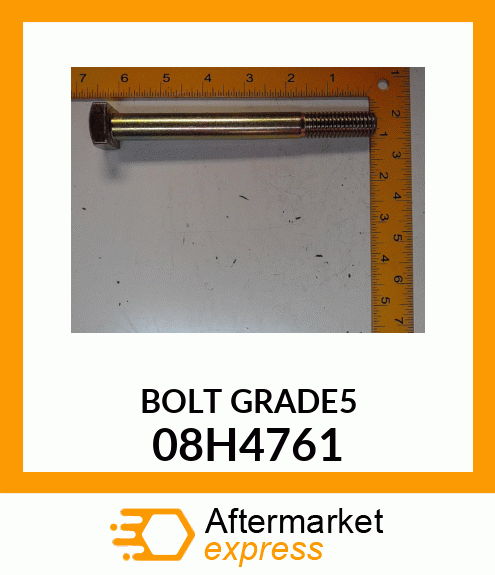 BOLT, SQUARE HEAD 08H4761