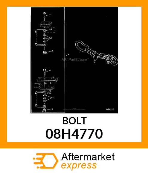 SCREW, HEX HEAD 08H4770