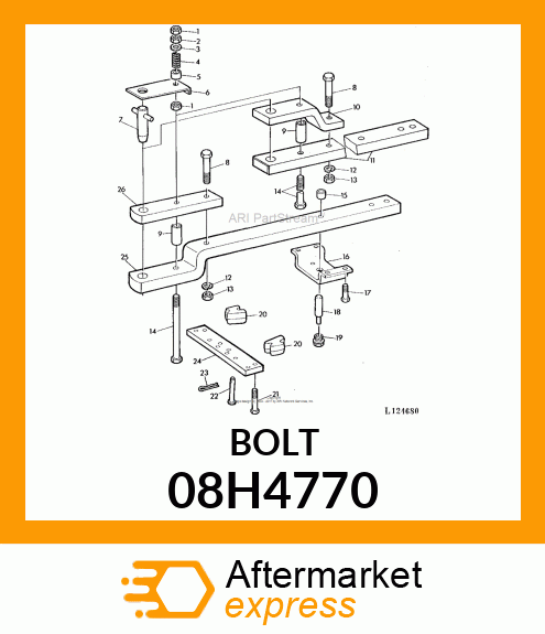 SCREW, HEX HEAD 08H4770