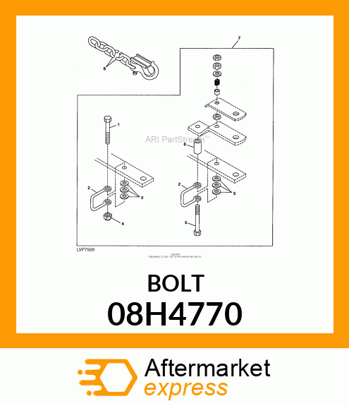 SCREW, HEX HEAD 08H4770