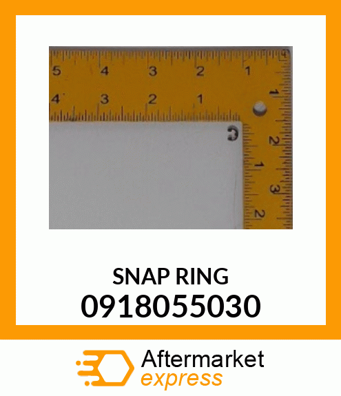 Snap Ring - RING; SNAP,SET SCREW 0918055030