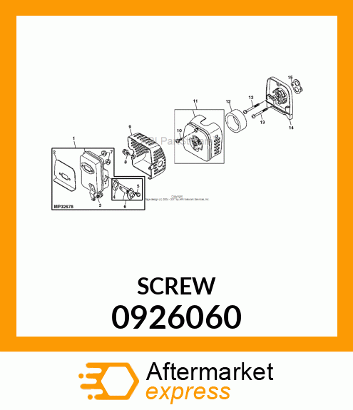 Screw - SCREW & WASHER 0926060