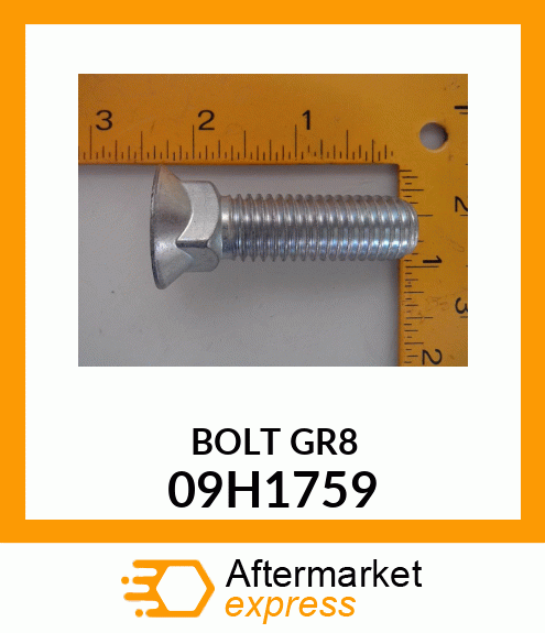 BOLT, PLOW, NO. 3 REGULAR HEAD 09H1759