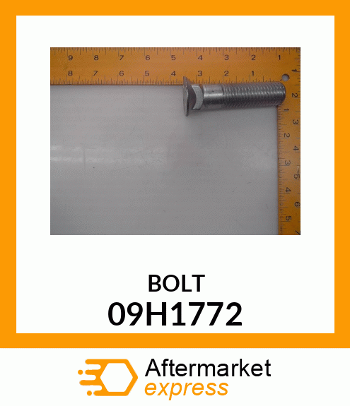 BOLT, PLOW, NO. 3 REGULAR HEAD 09H1772