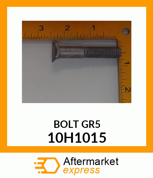 BOLT, PLOW, NO. 3 REPAIR HEAD 10H1015