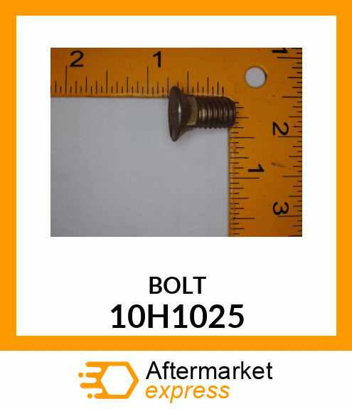 BOLT, PLOW, NO. 3 REPAIR HEAD 10H1025