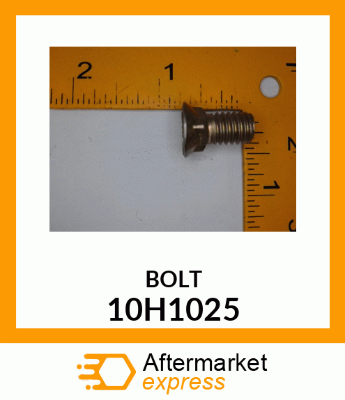 BOLT, PLOW, NO. 3 REPAIR HEAD 10H1025