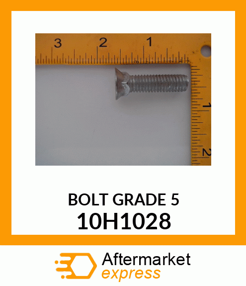 BOLT, PLOW, NO. 3 REPAIR HEAD 10H1028