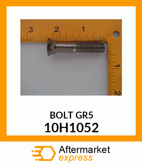 BOLT, PLOW, NO. 3 REPAIR HEAD 10H1052