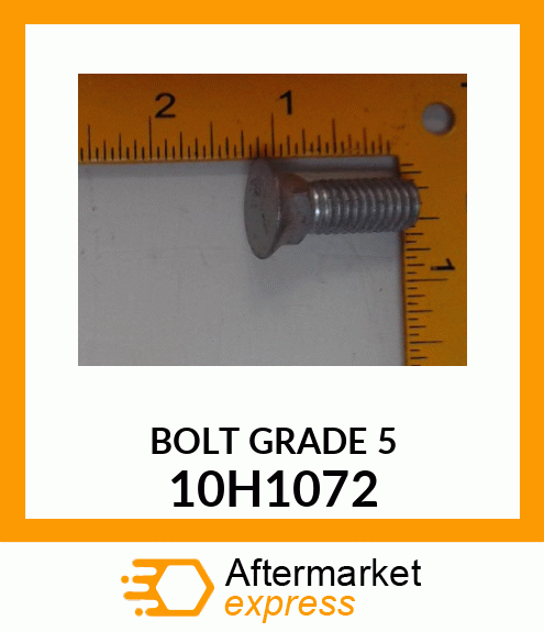 BOLT, PLOW, NO. 3 REPAIR HEAD 10H1072