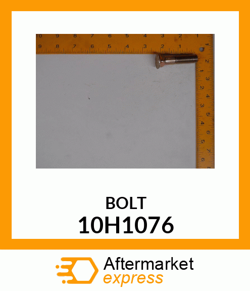 BOLT, PLOW, NO. 3 REPAIR HEAD 10H1076