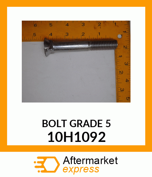 BOLT, PLOW, NO. 3 REPAIR HEAD 10H1092