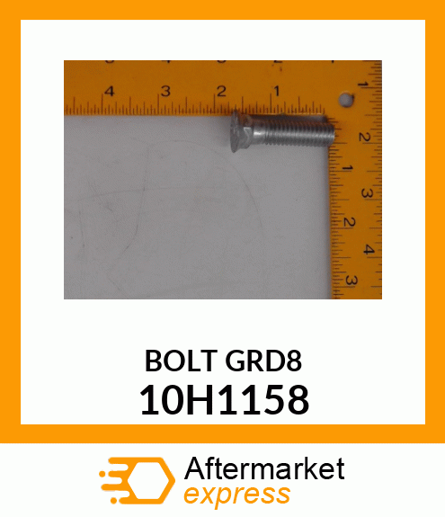 BOLT, PLOW, NO. 3 REPAIR HEAD 10H1158