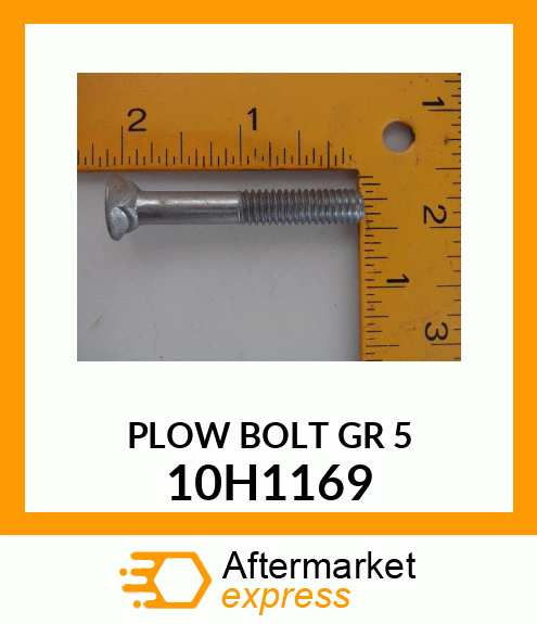 BOLT, PLOW, NO. 3 REPAIR HEAD 10H1169