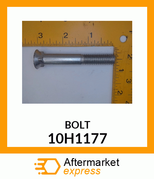 BOLT, PLOW, NO. 3 REPAIR HEAD 10H1177