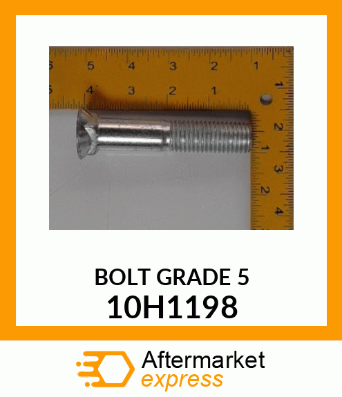 BOLT, PLOW, NO. 3 REPAIR HEAD 10H1198