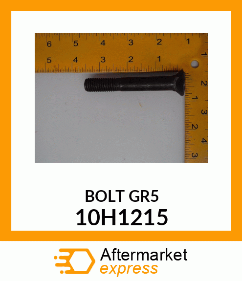 BOLT, PLOW, NO. 3 REPAIR HEAD 10H1215