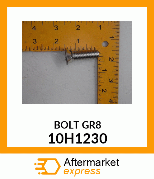 BOLT, PLOW, NO. 3 REPAIR HEAD 10H1230