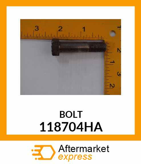 BOLT 118704HA