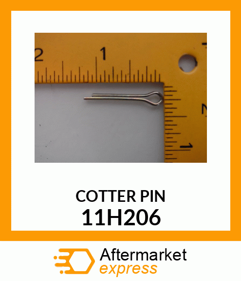 PIN, COTTER, EXTENDED PRONG 11H206