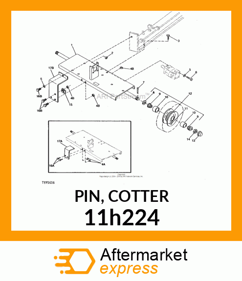 PIN, COTTER 11h224