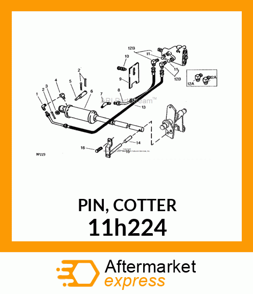 PIN, COTTER 11h224