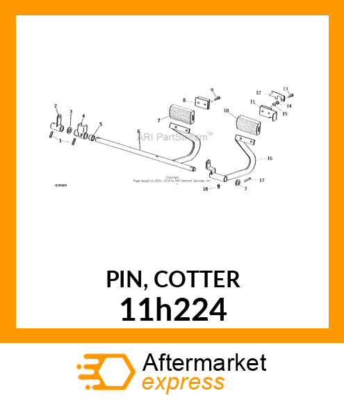 PIN, COTTER 11h224