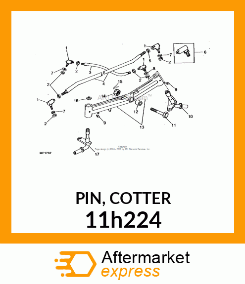 PIN, COTTER 11h224