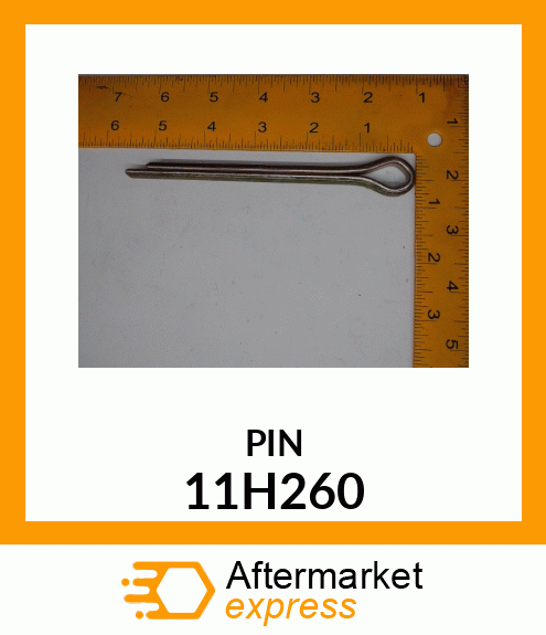 PIN, COTTER, EXTENDED PRONG 11H260