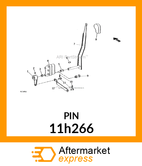 PIN, COTTER 11h266