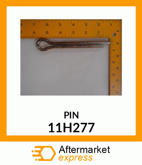 PIN, COTTER, EXTENDED PRONG 11H277