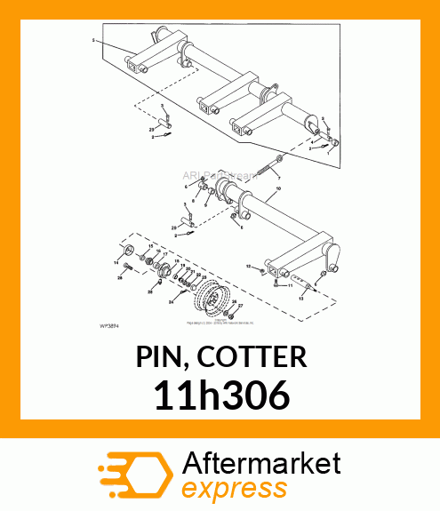 PIN, COTTER 11h306