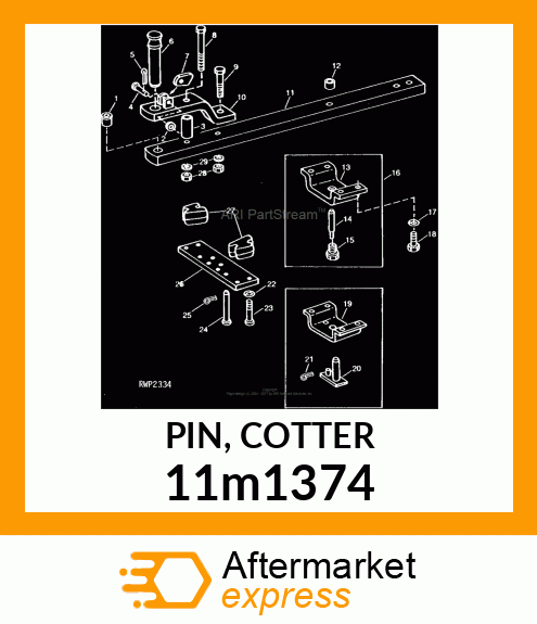 PIN, COTTER 11m1374