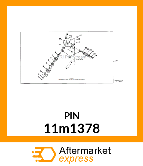 PIN, COTTER 11m1378