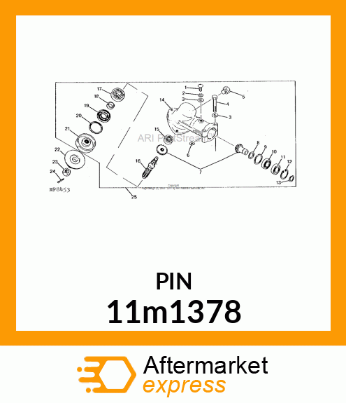 PIN, COTTER 11m1378