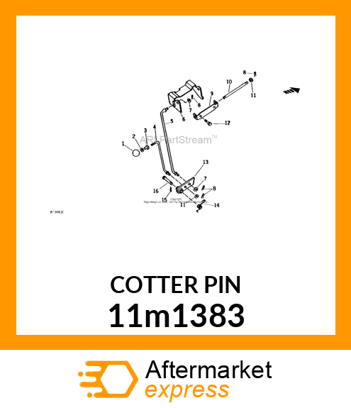 PIN, COTTER 11m1383