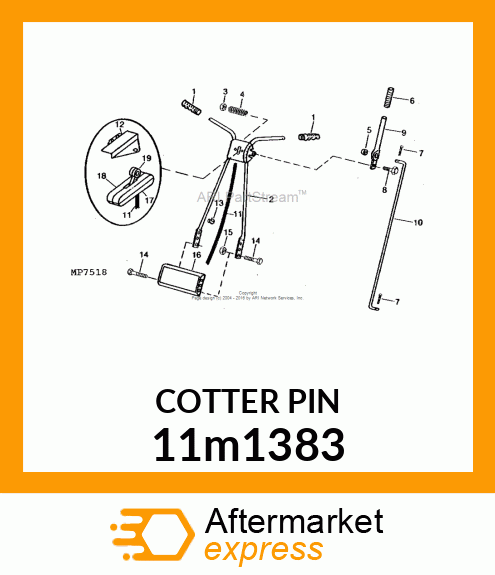 PIN, COTTER 11m1383