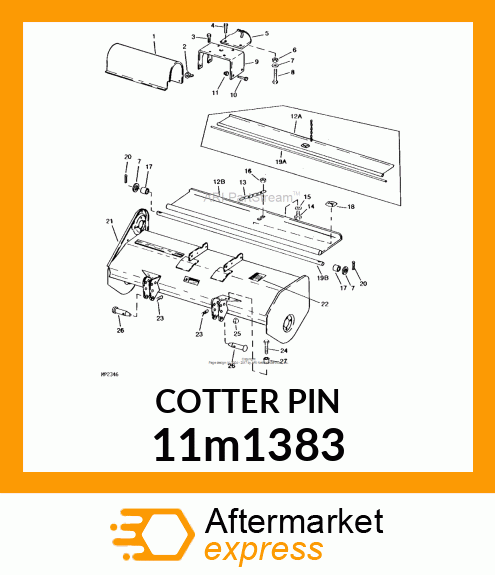 PIN, COTTER 11m1383