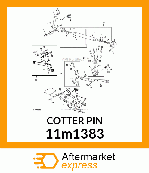 PIN, COTTER 11m1383