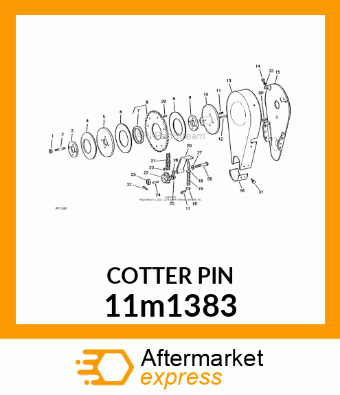 PIN, COTTER 11m1383