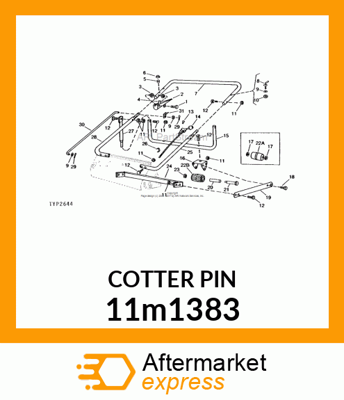 PIN, COTTER 11m1383