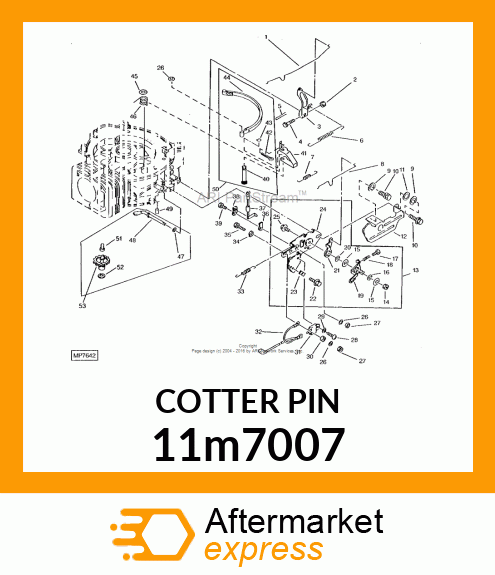 PIN, COTTER 11m7007