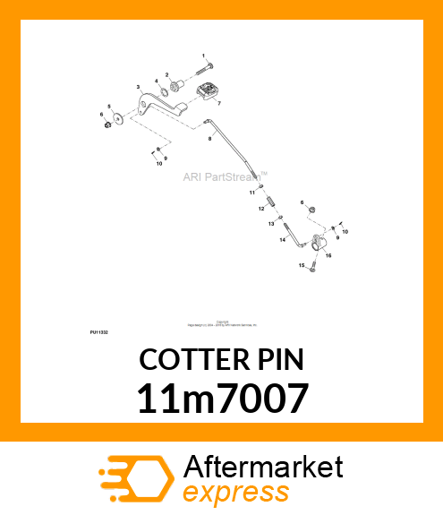 PIN, COTTER 11m7007